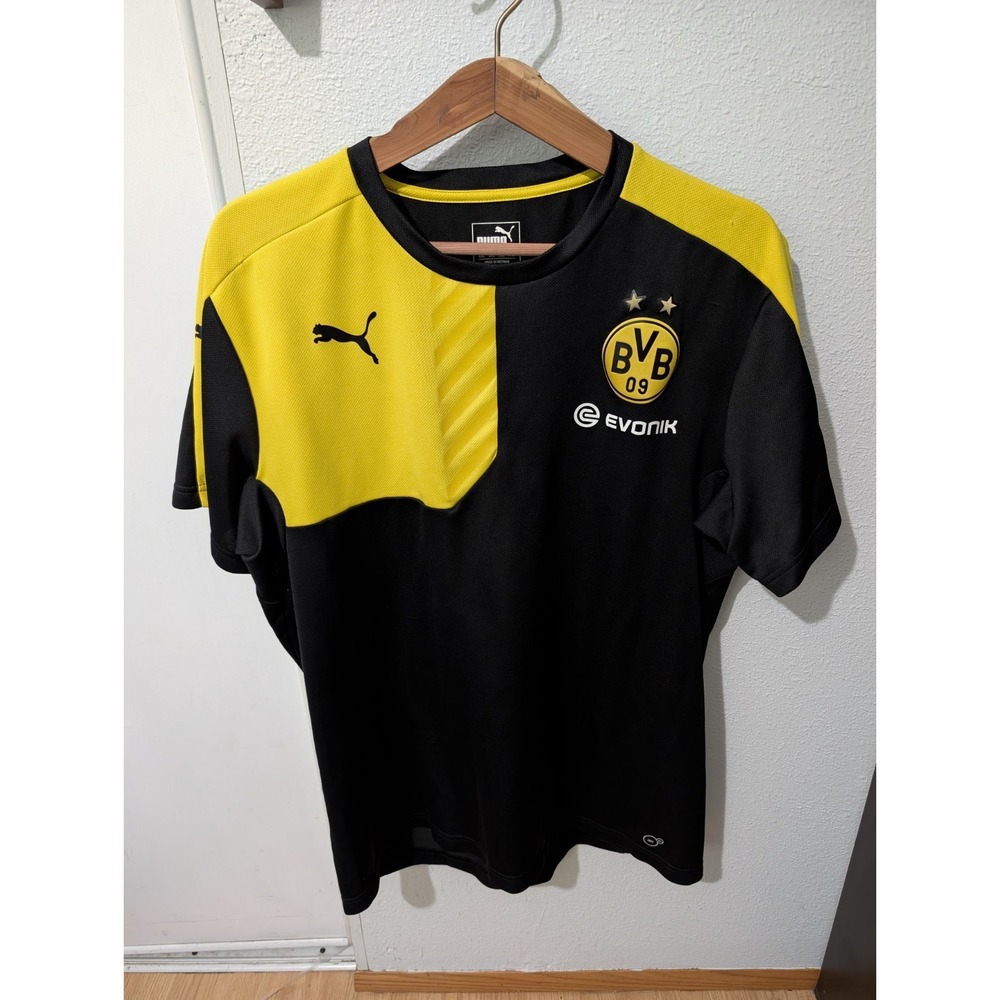 Vintage Borussia Dortmund BVB Mario Gotze Soccer Jersey Germany Puma Men's XXL
